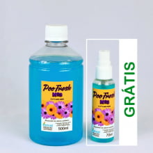 PooFresh - Nº 3 - Óleo Bloqueador de Odores Sanitários - Refil de 500 ml com 1 Unidade de 70 ml Grátis