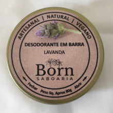 Desodorante Natural e Vegano Lavanda - Born Saboaria