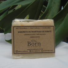 Sabonete Natural e Vegano - Manteiga de Karité - Hidratante - Born Saboaria